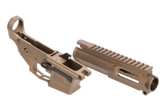 EPC-9 upper and lower receivers separated